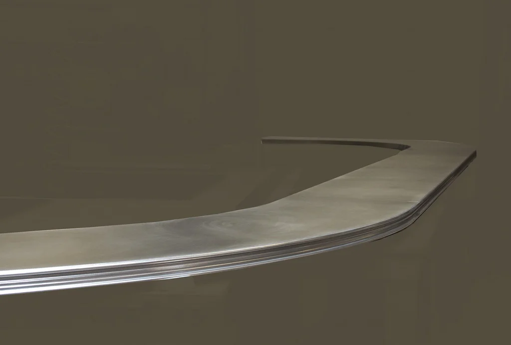 Commercial Artisan Cast Zinc Bar Top