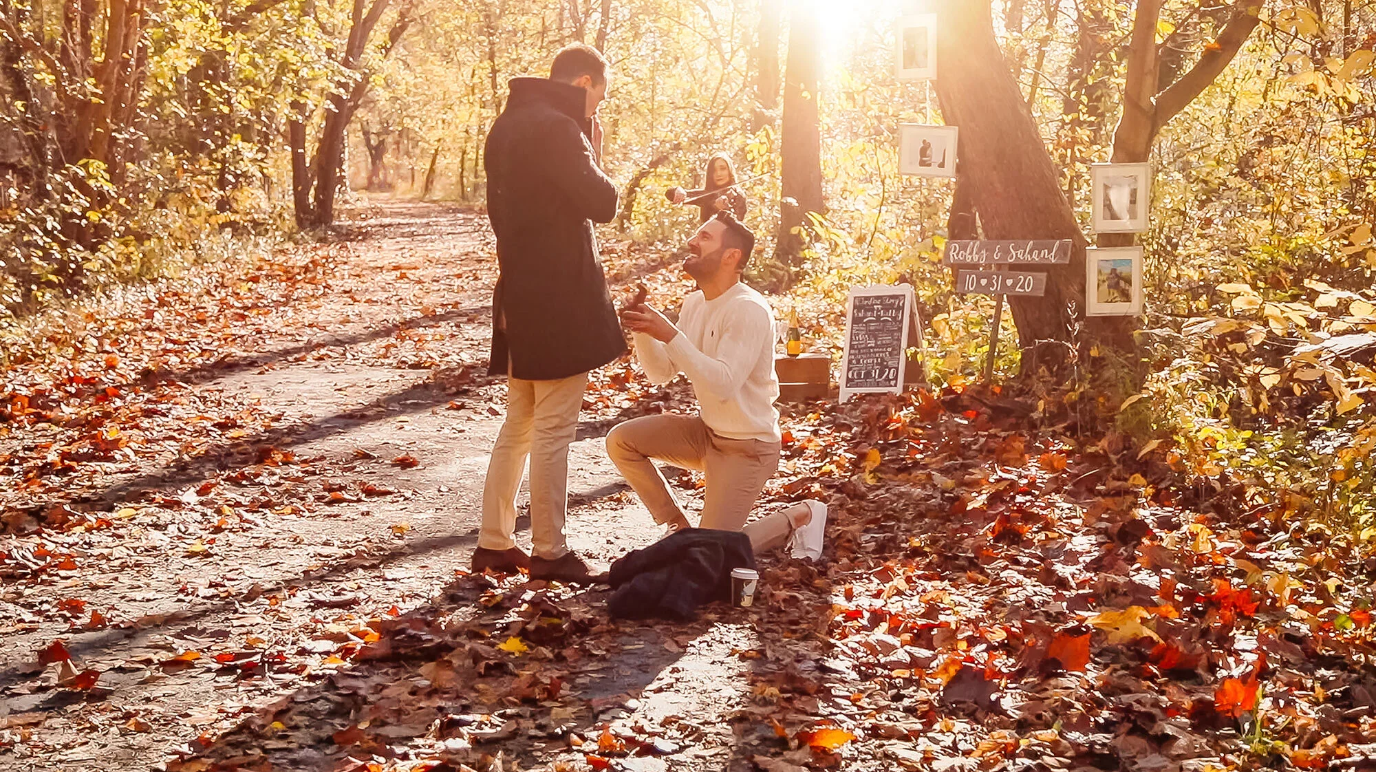 Sahand Proposes to Robby in Shepherdstown, West Virginia