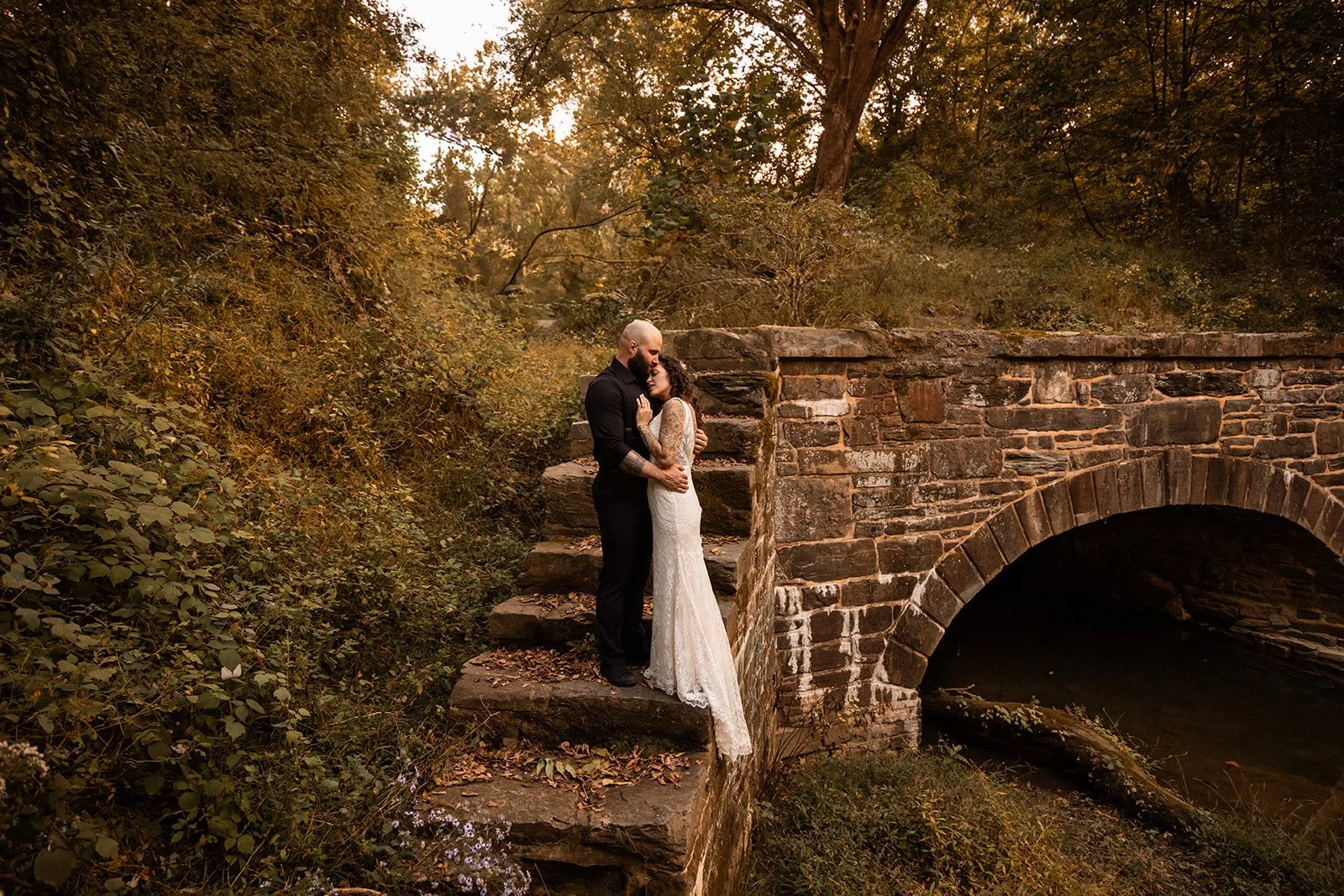 Cassie + Trey's Intimate October Wedding 