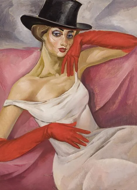  Grigoriev, Boris Dmitryevich (1886-1939) Lady in Top Hat . From a private collection. Photo Credit: HIP / Art Resource, NY Image Reference: AR931430