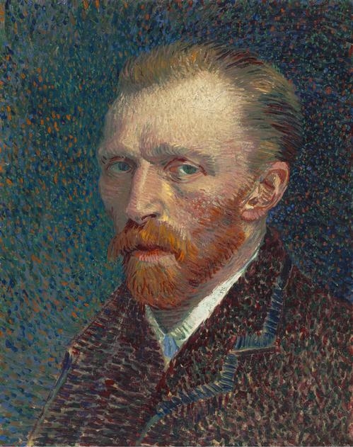Vincent van Gogh, (1853-1890) Self-Portrait , 1887. Oil on artist's board, mounted on cradled panel, 41 x 32.5 cm (16 1/8 x 12 13/16 in.), Joseph Winterbotham Collection. 1954.326. Location: The Art Institute of Chicago, Chicago, U.S.A. Photo Credit: The Art Institute of Chicago / Art Resource, NY Image Reference: ART528315