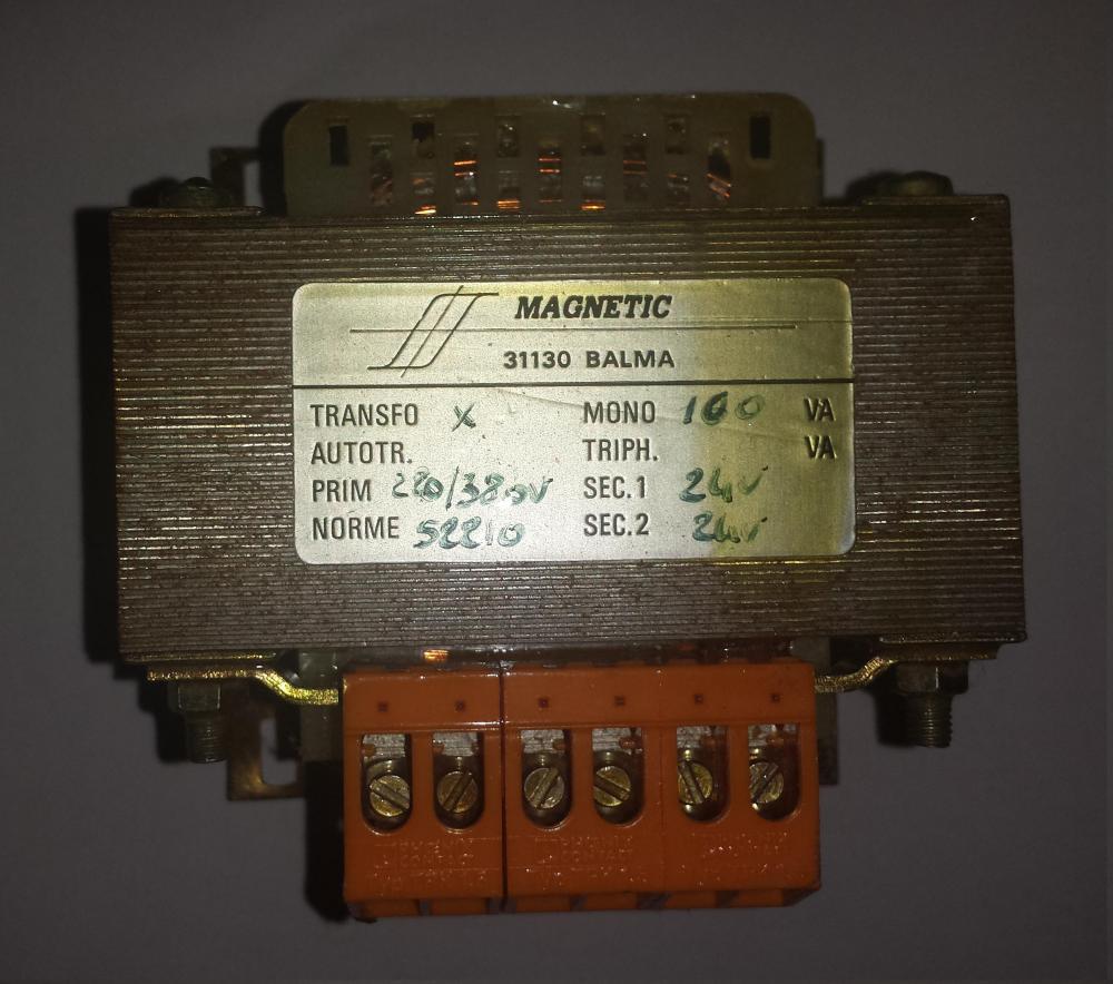 The transformer core used in the example.