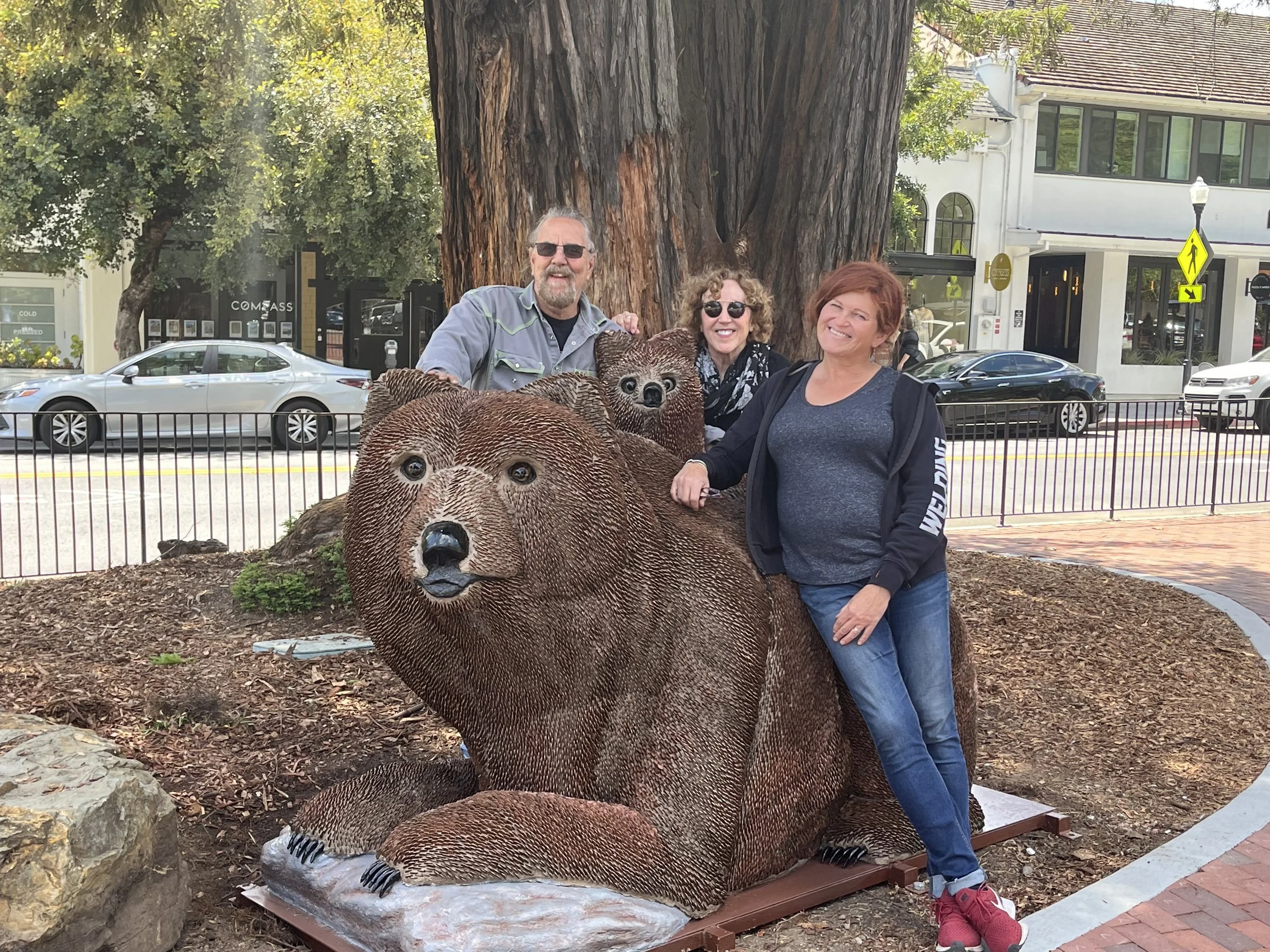 With project assistant, Susan Kamman