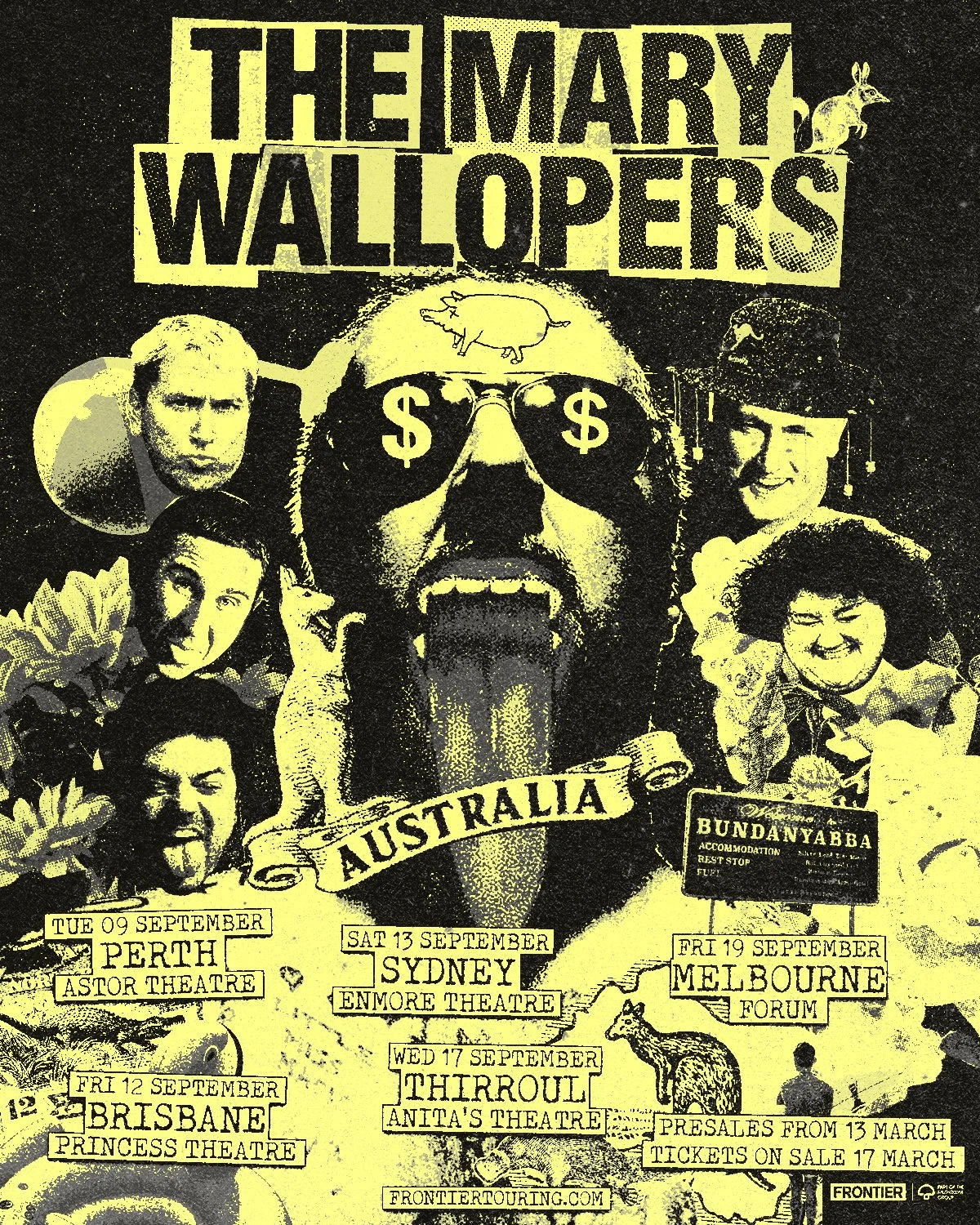 The Mary Wallopers – Australian Tour – September 2025