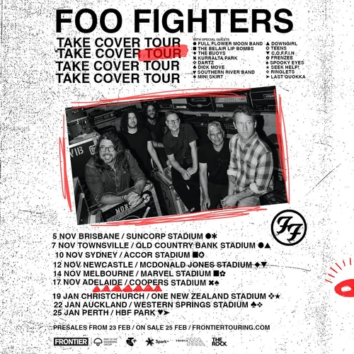 Foo Fighters – Australian Stadium Tour