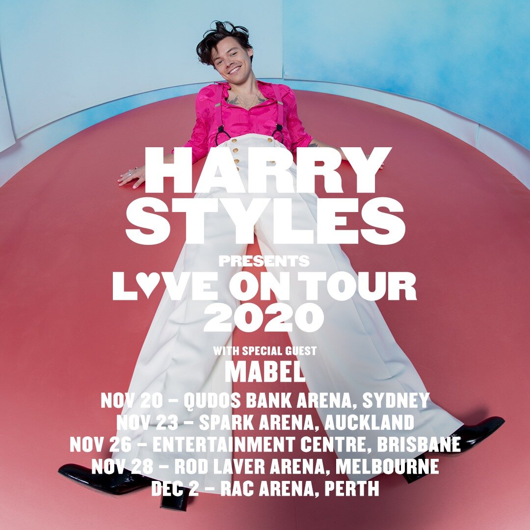 HARRY STYLES AUSTRALIAN TOUR