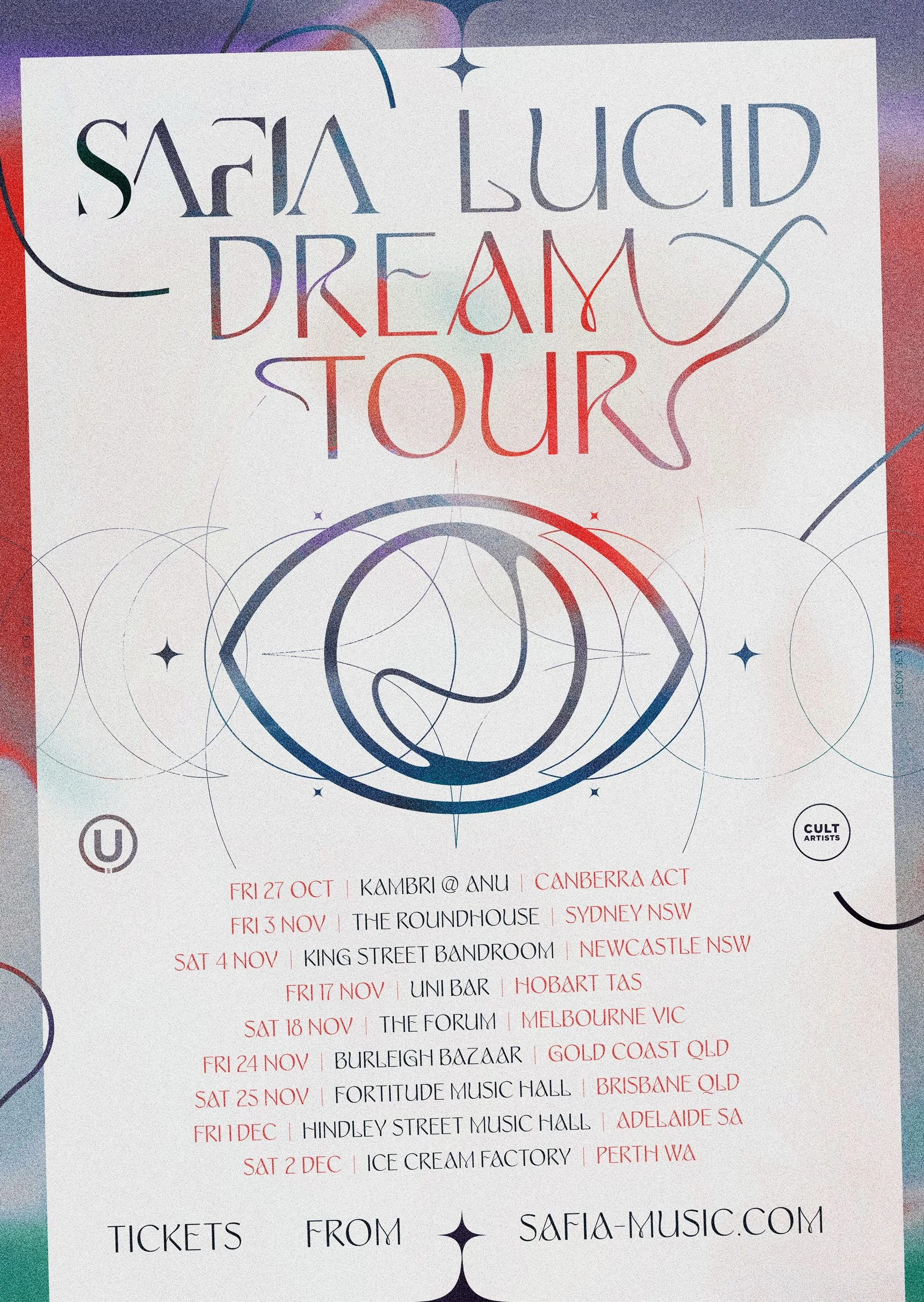 SAFIA ANNOUNCE NATIONAL ALBUM TOUR