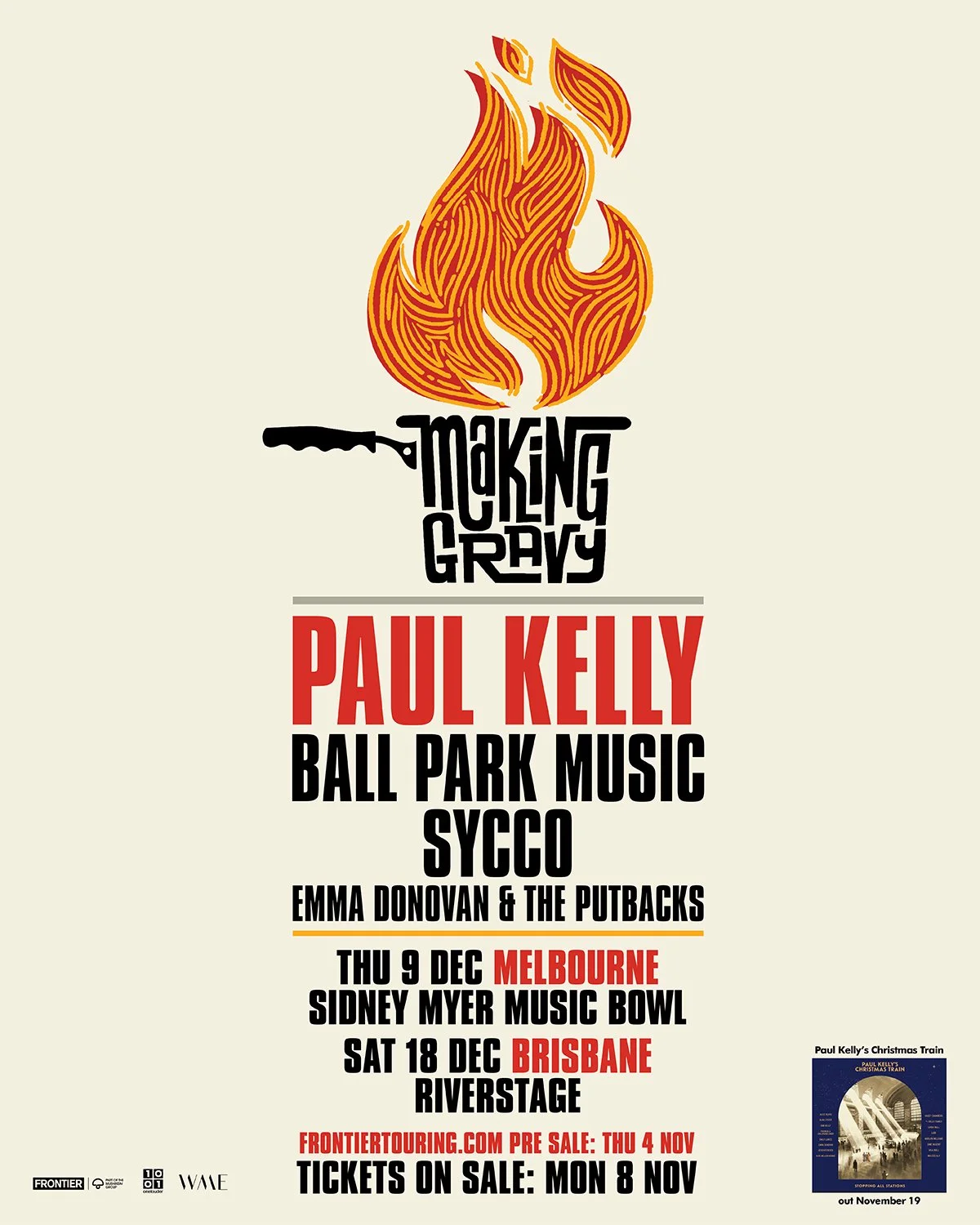 Paul Kelly 'MAKING GRAVY' returns this festive season