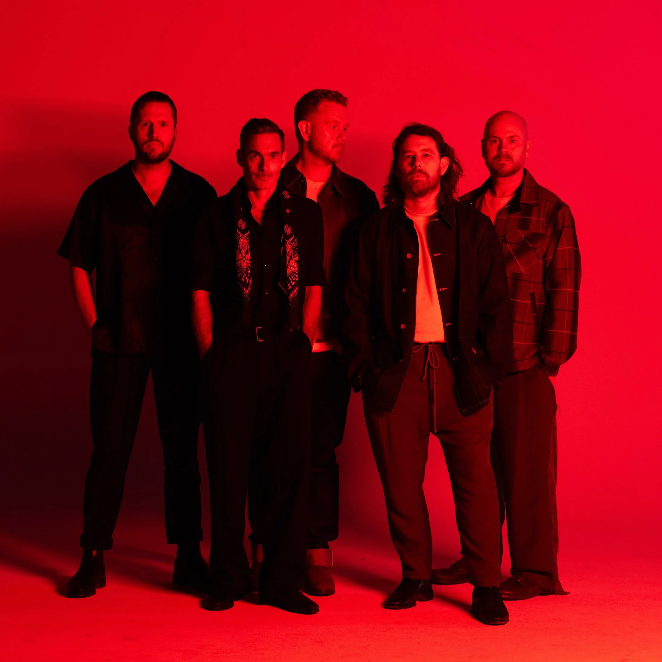 Faithless Australian Tour 2026 Boy Bear Lead Press Photo August 2025 (Credit Casey Moore)