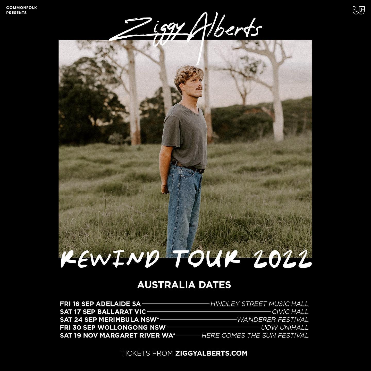 ziggy alberts tour wollongong