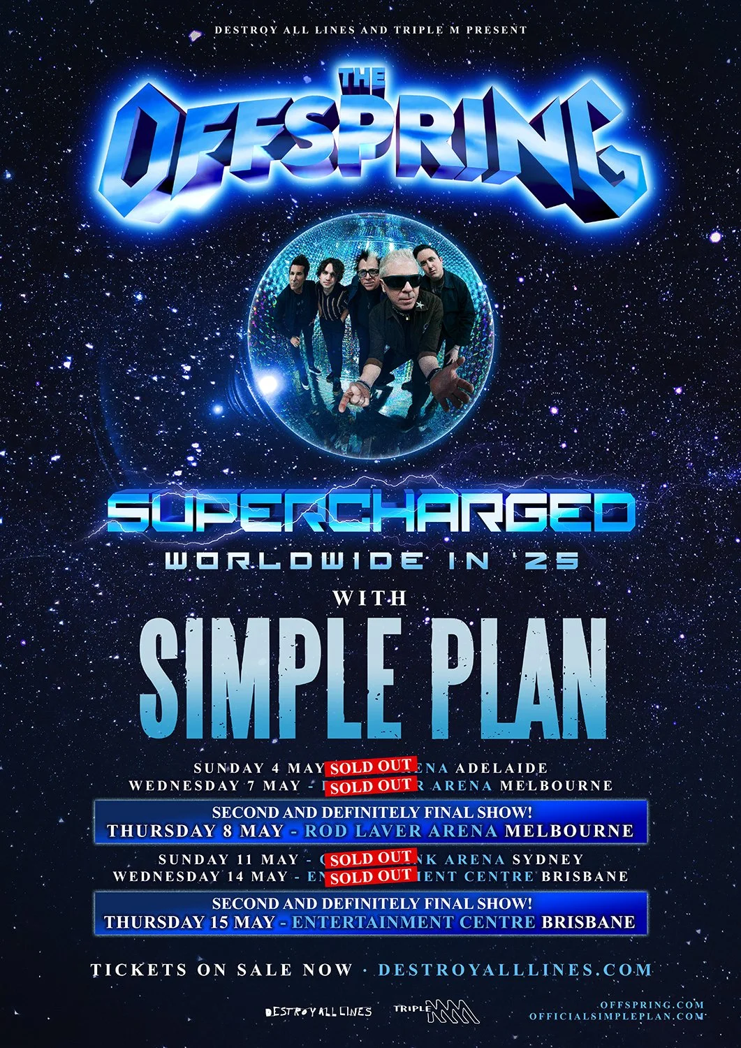 REVIEW: The Offspring - Rod Laver Arena – Melbourne, VIC