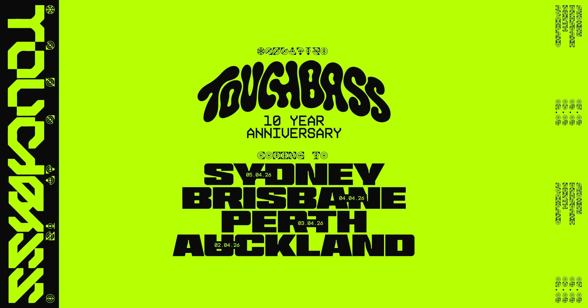 Touch Bass 2026 10 Year Anniversary Touch Bass 2026 - 10 Year Anniversary 