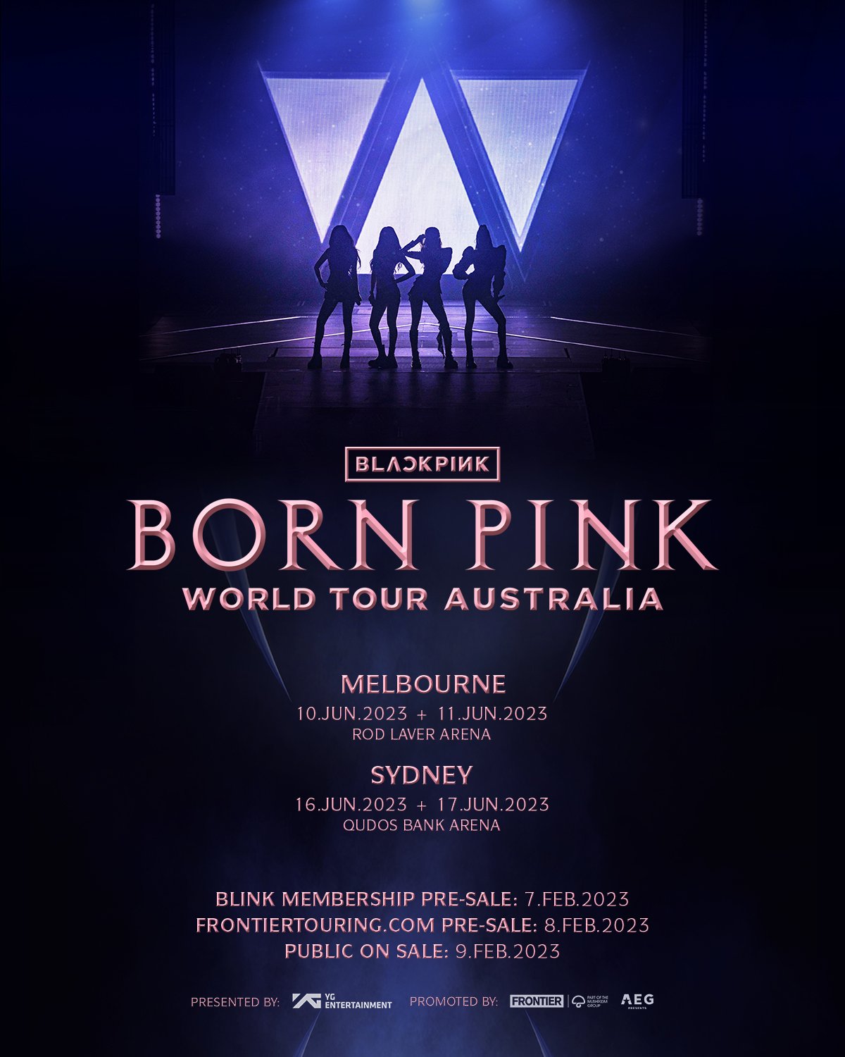 blackpink australia tour dates