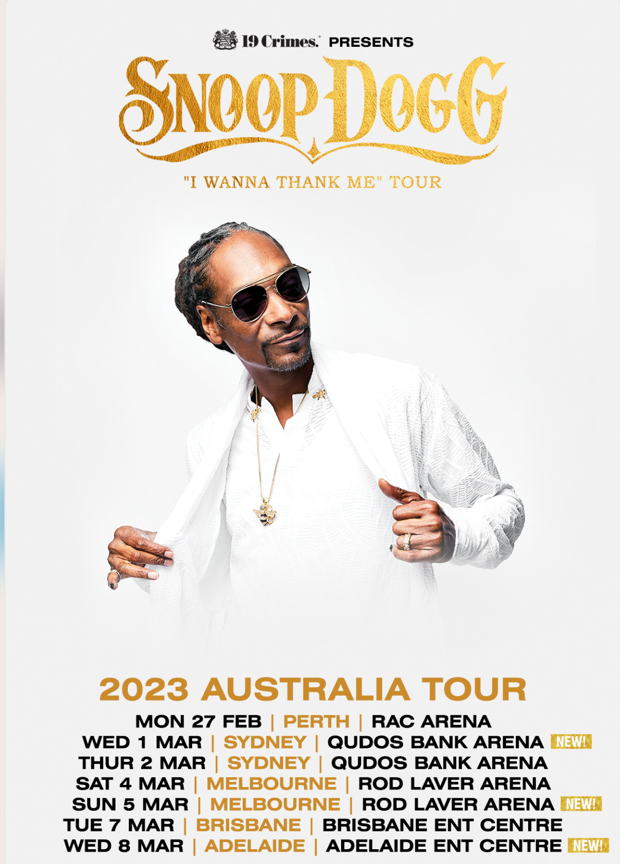 Snoop Dogg Australian Tour 2023 Announcement!