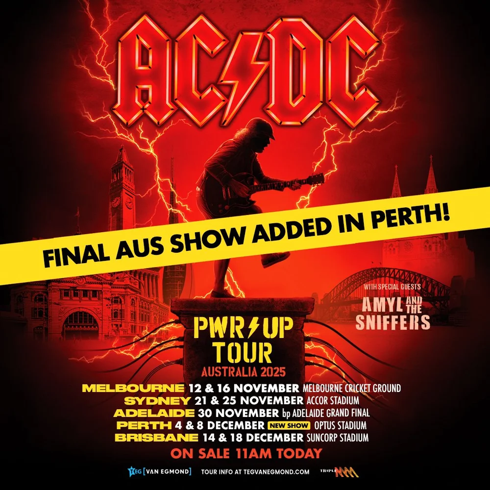 AC/DC – Power Up Tour Australia 2025