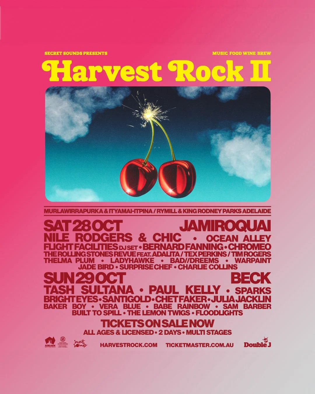 HARVEST ROCK ADDS MORE ARTISTS TO THEIR TASTY 2023 LINEUP