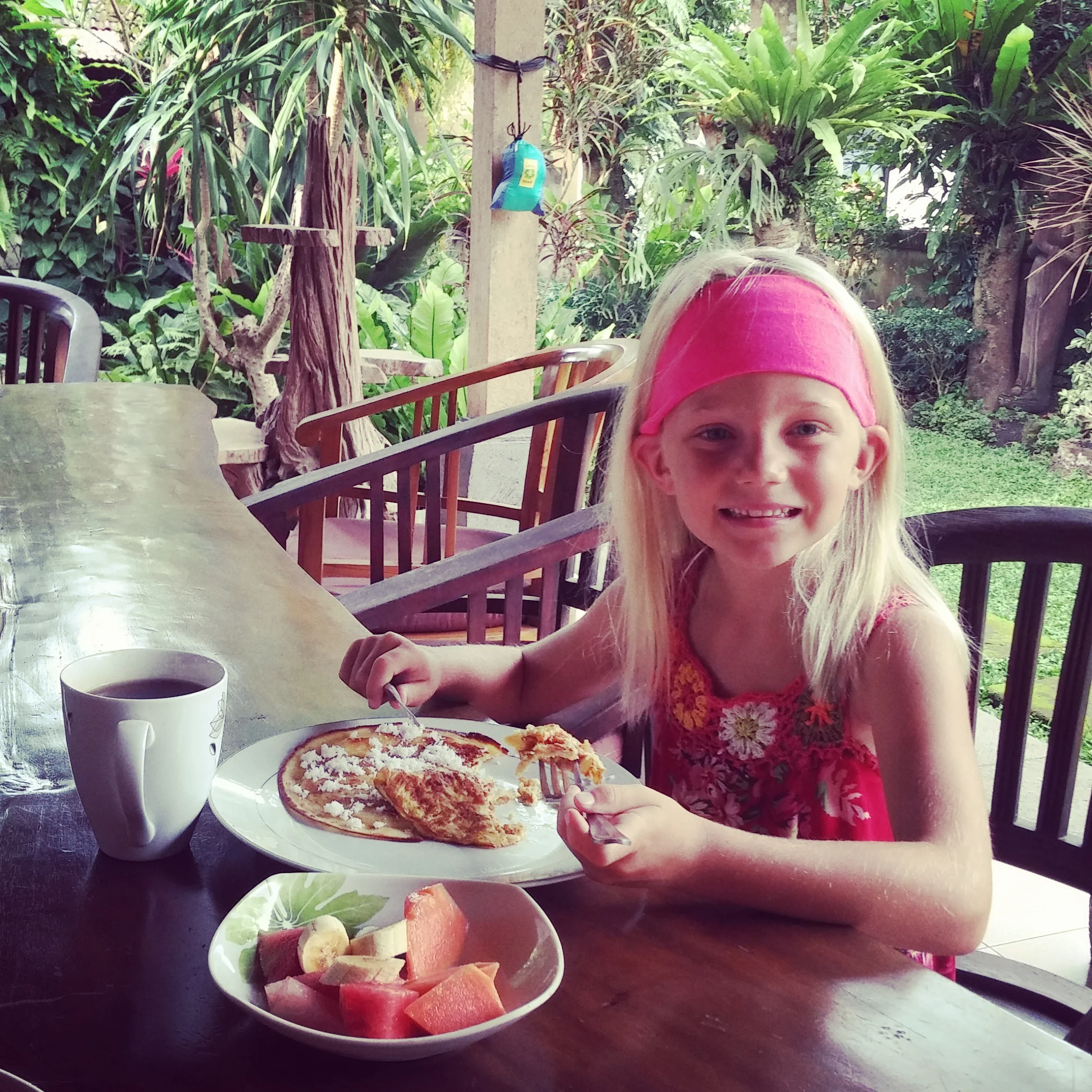 Delicious Homestay breakfast!
