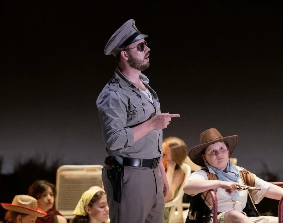 Jamie Woollard as Zuniga in Carmen at the Royal Opera House, London, 2024