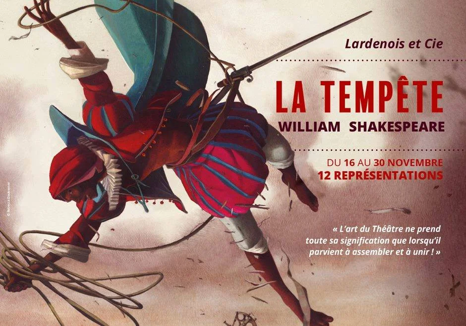 MARCH I was thrilled to be cast as Caliban in a new French version of Shakespeare’s La Tempête.