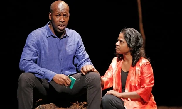 AUGUST First performance as Ezechiel in The Prisoner. Photograph: Murdo MacLeod for the Guardian. Edinburgh International Festival. The Royal Lyceum Theatre.