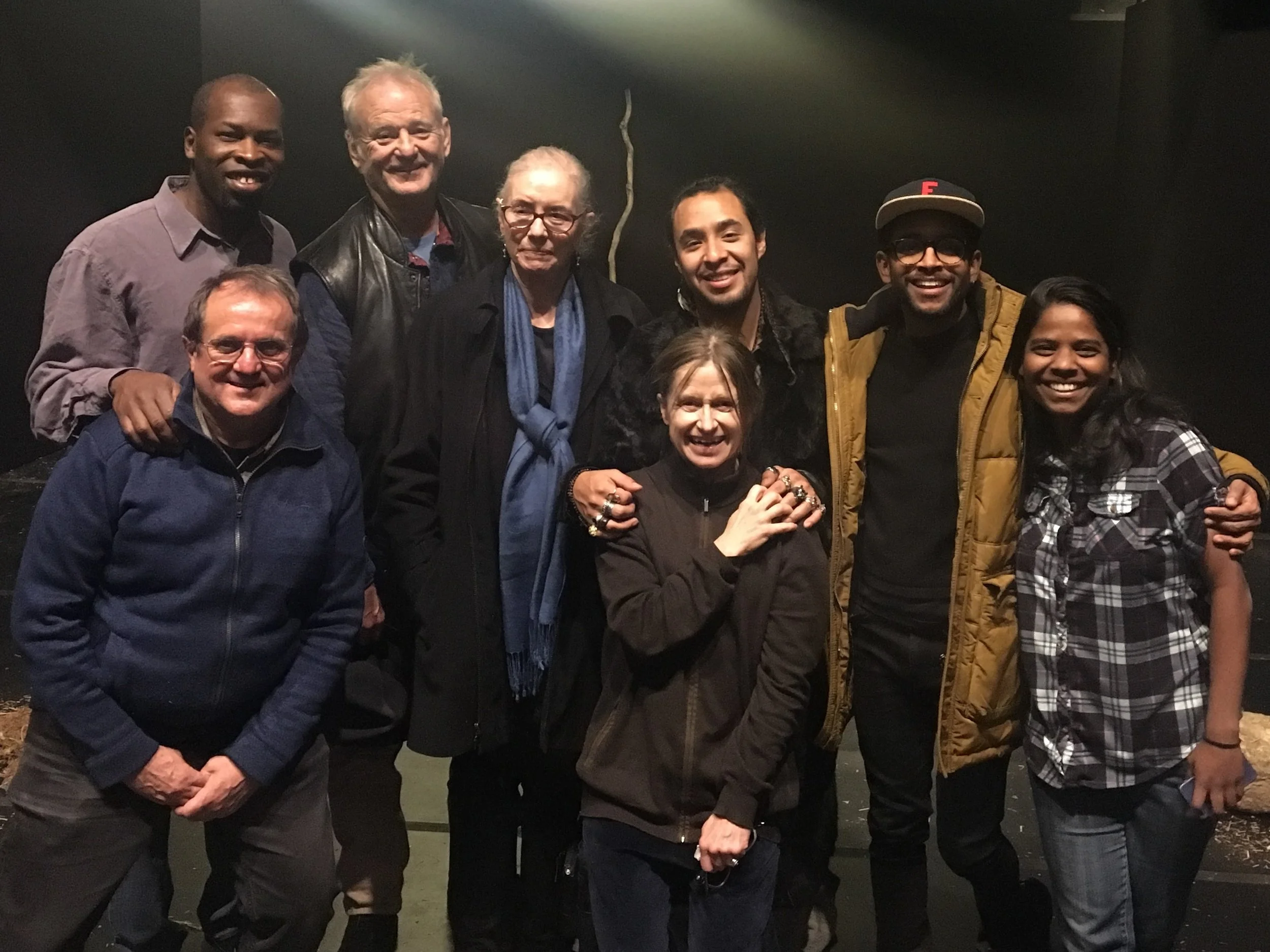 DECEMBER Bill Murray attended a performance of The Prisoner at The Theatre For a New Audience in New York City. We had the privilege of having dinner with him afterwards.