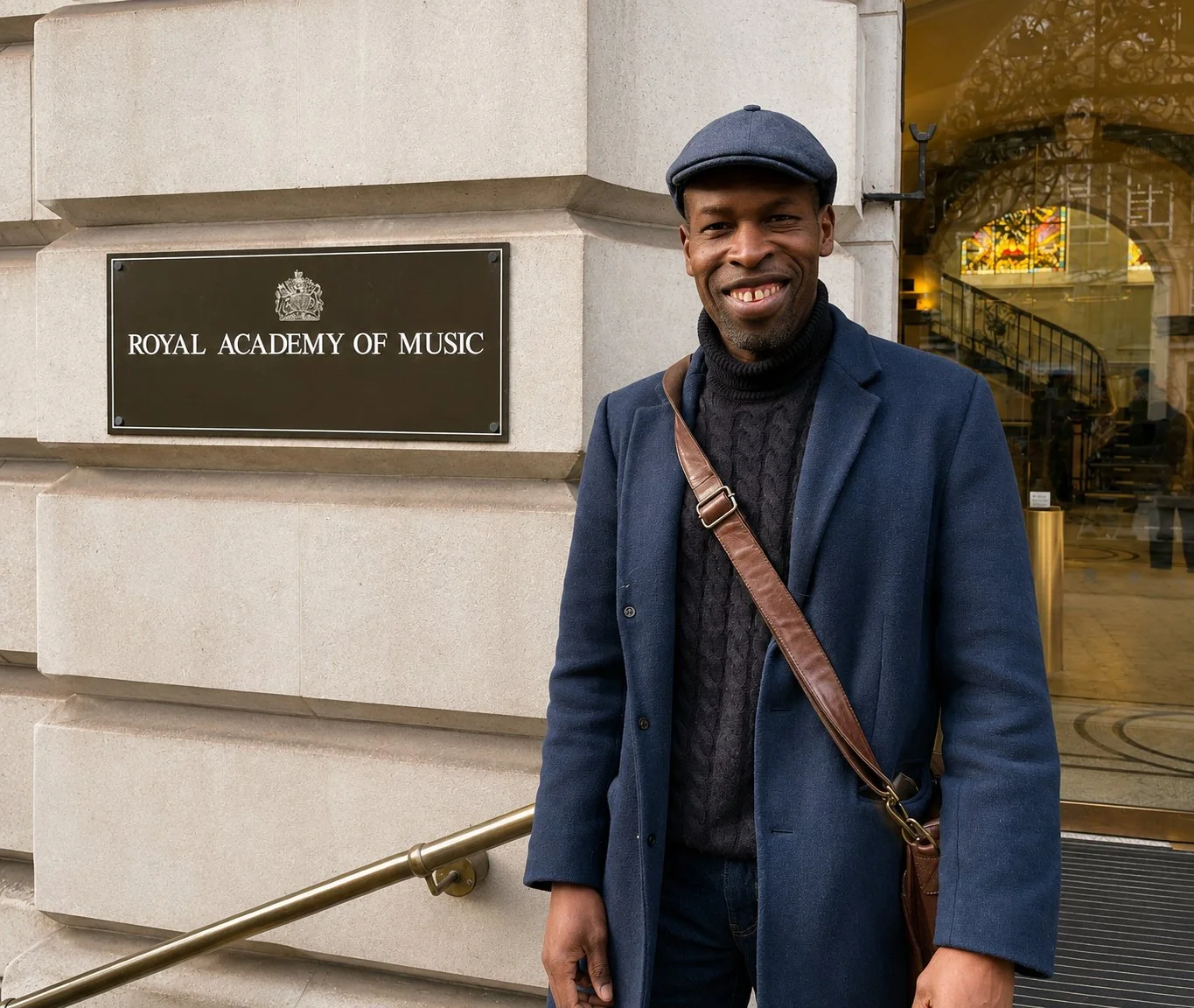 Hervé Goffings, French language coach for opera and classical singers, at the Royal Academy of Music in London.