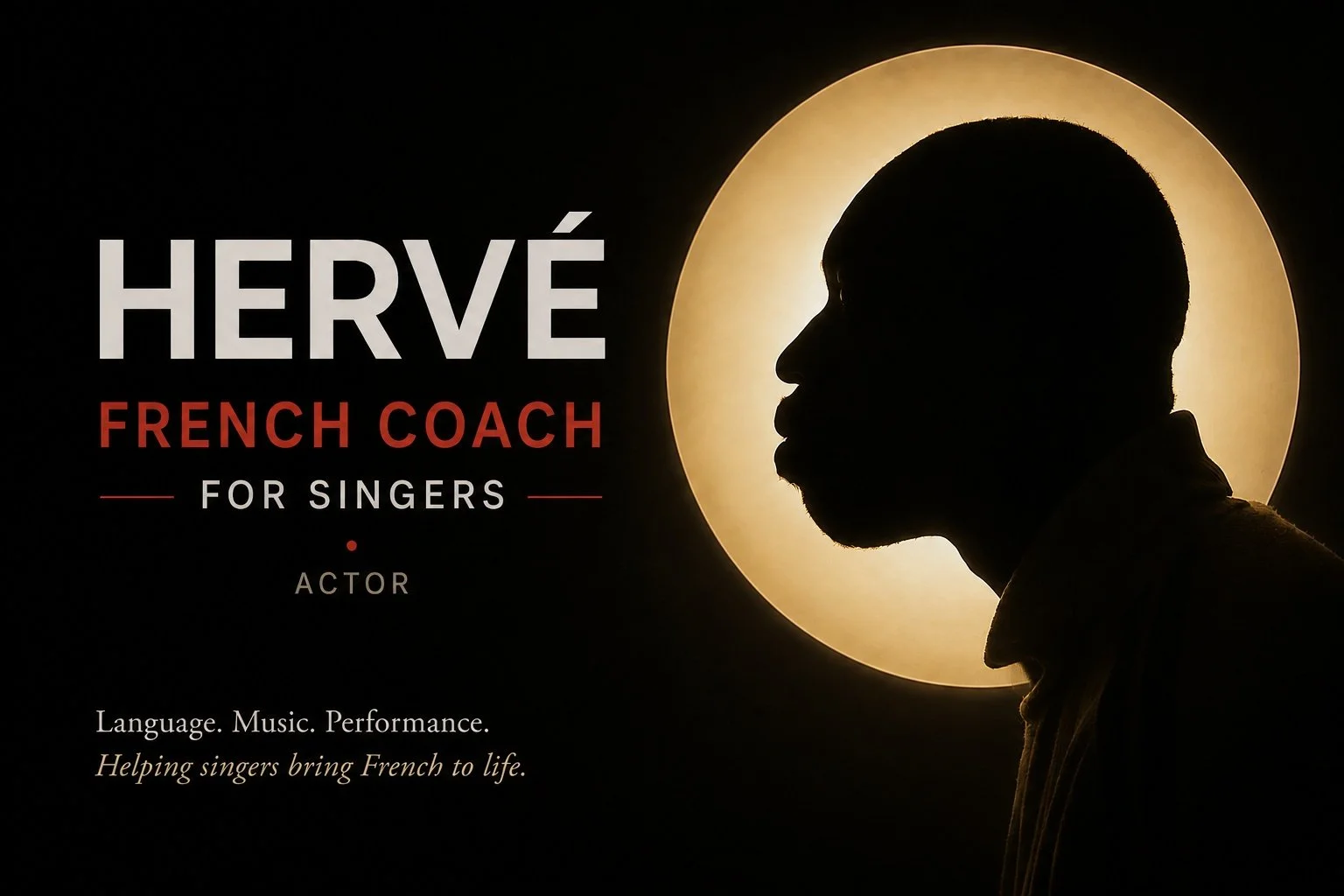 French coach for opera and classical singers; French opera; French Melodie
