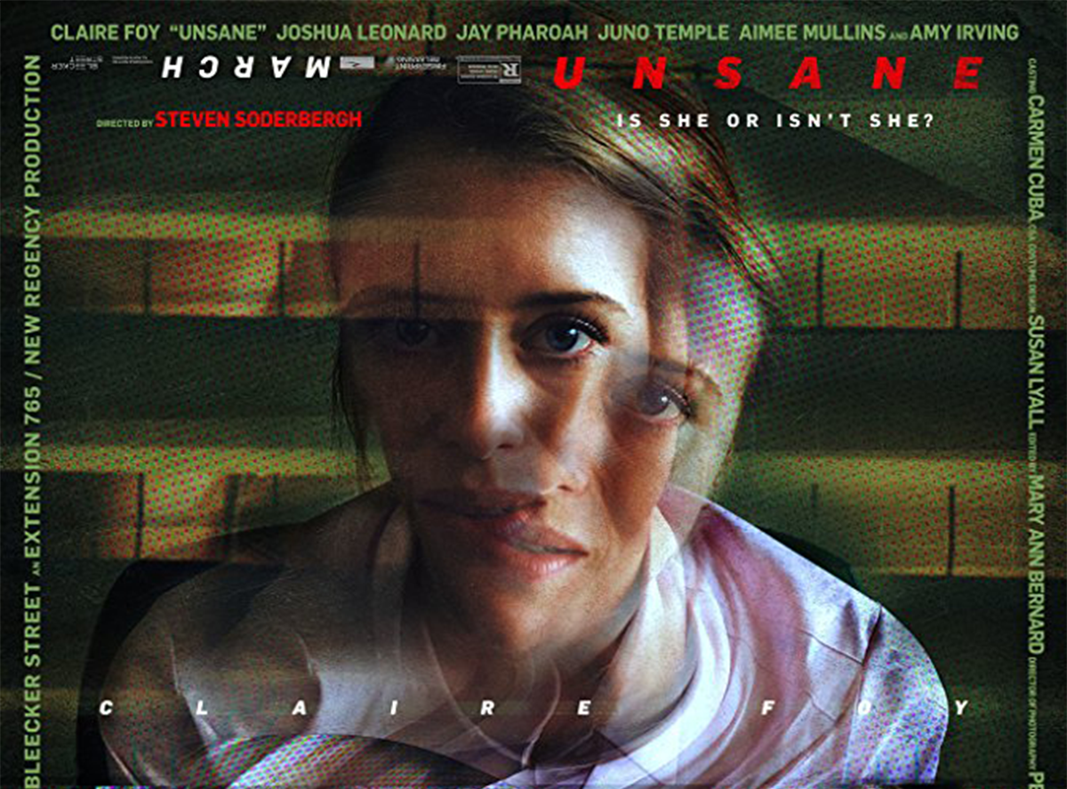 Steven Soderbergh's film Unsane is set to release in theaters March 23rd. The film stars Summer Shorts alum Amy Irving (SS' 08: The Waters of March ). 