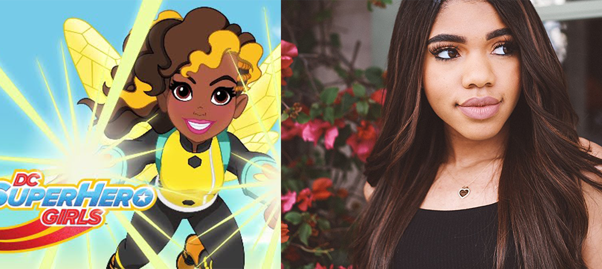 Check out Teala Dunn (SS'09: The Sin Eater ) in her featured role on DC Super Hero Girls , the series. She also will be appear in the same role in the Lego DC Super Hero Girls: Super Villain High movie, set to release in May. 