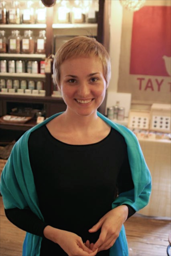 Tea Guru Lindsey in 2008