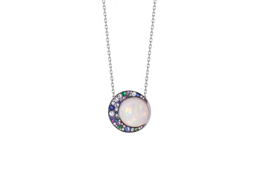 Opal Eclipse Pendant from the Tilsam Collection