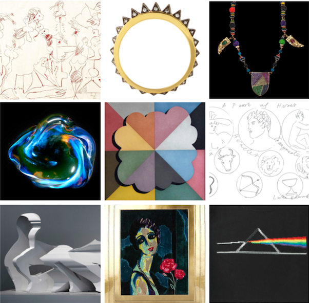 Works from this year's 'Young Bright Things' curated by W's Contributing European Editor Gianluca Longo