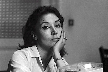 Italian journalist Oriana Fallaci