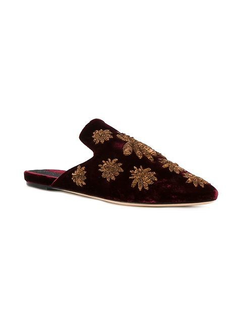 Embellished Slippers