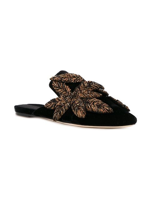 Embellished Slippers