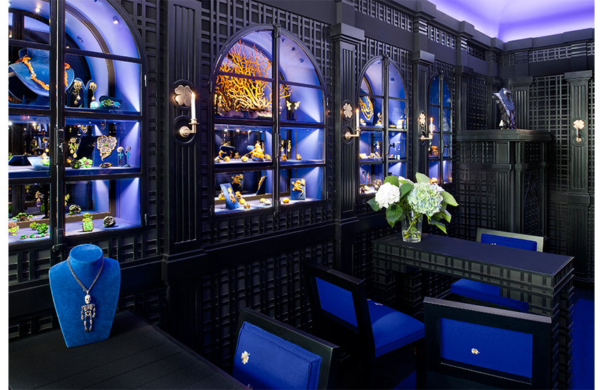 Lydia's cabinet of curiosities at 231 rue Saint Honoré