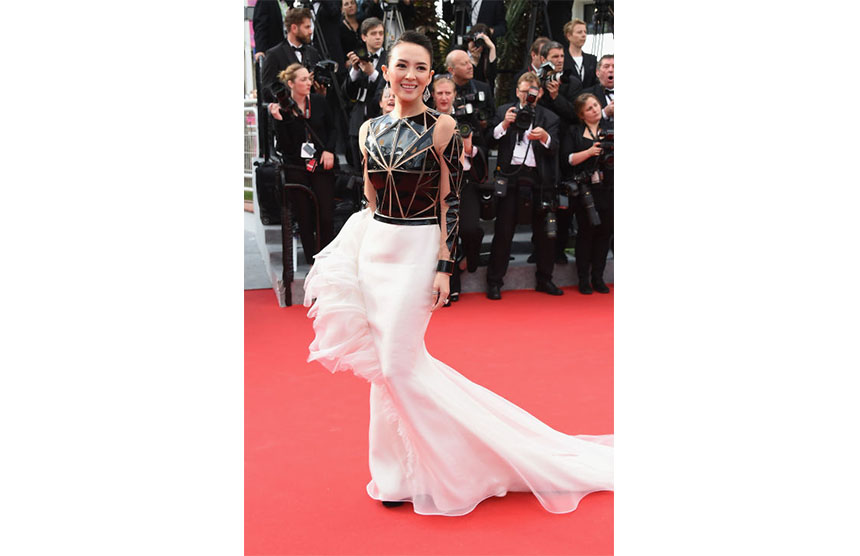 Zhang Ziyi in Stephane Rolland Couture 2014