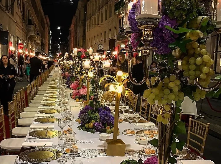 Inside Dolce & Gabbana's 400-Guest Dinner