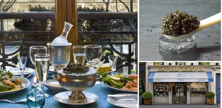 Venue: Caviar Kaspia, Paris