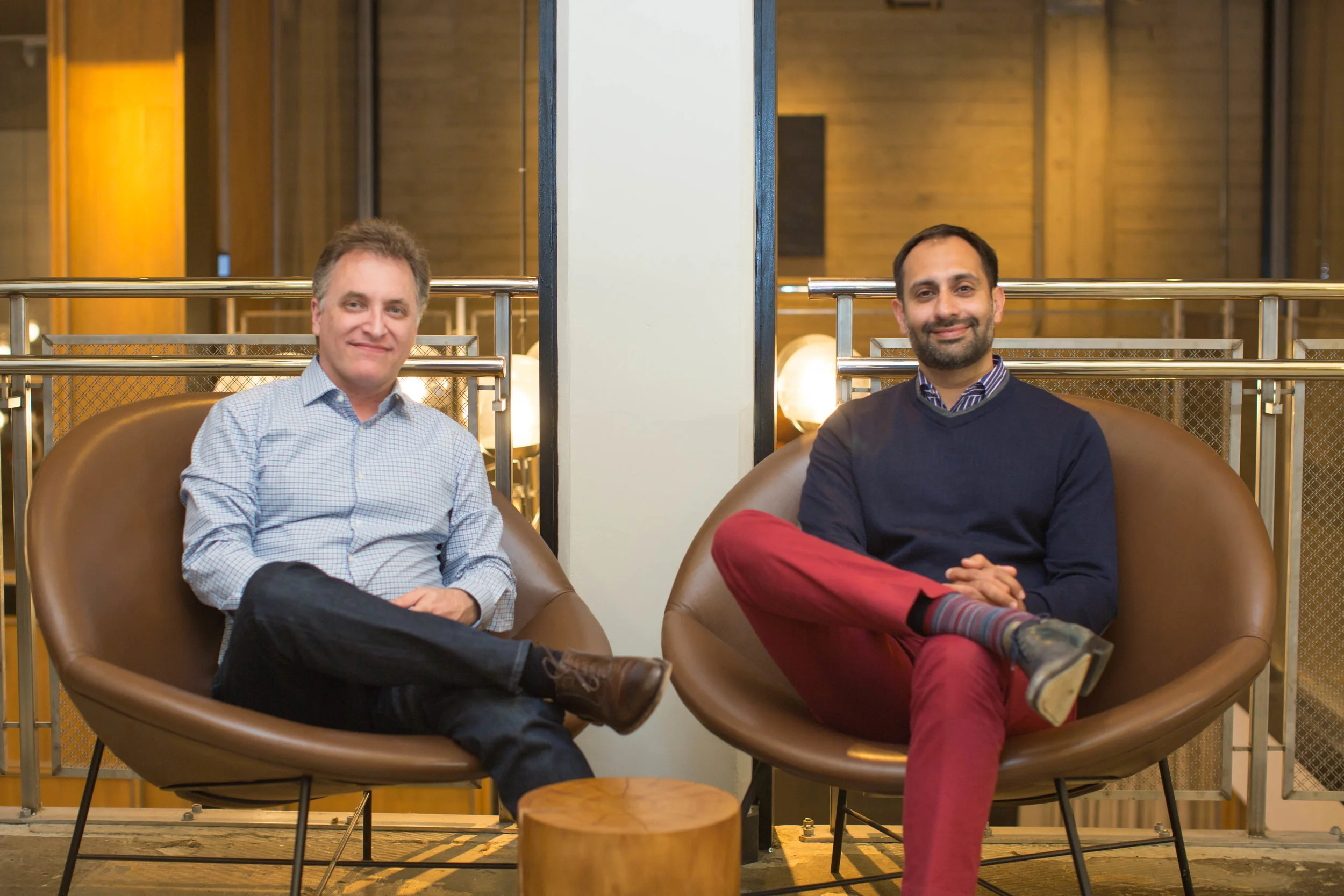Larry Guterman & Sachin Khanna Photo: Anne Cronin Photography