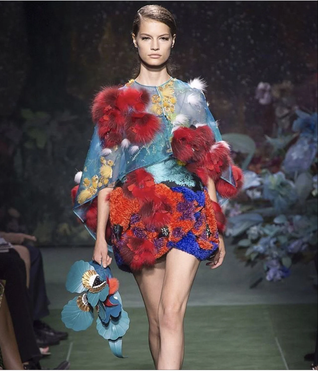 Fendi Fall '17 Couture: Fantasy Fur