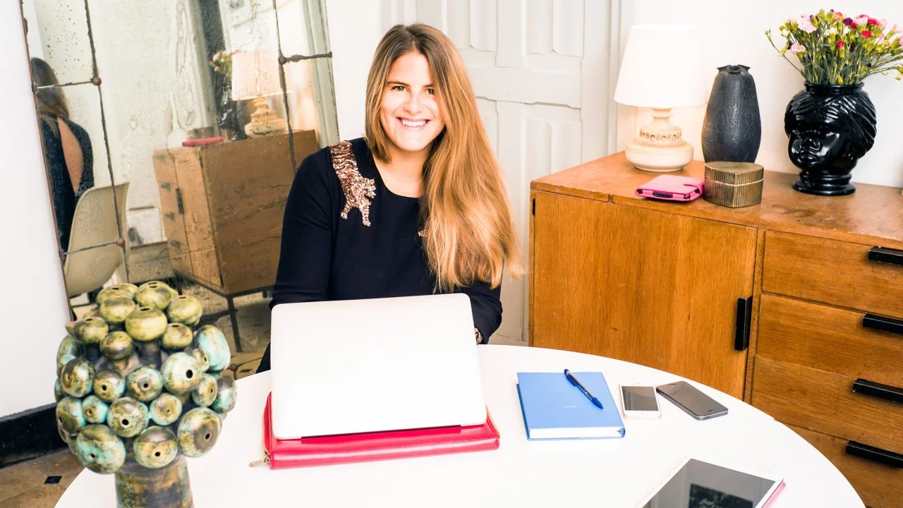 Tagwalk founder Alexandra Van Houtte