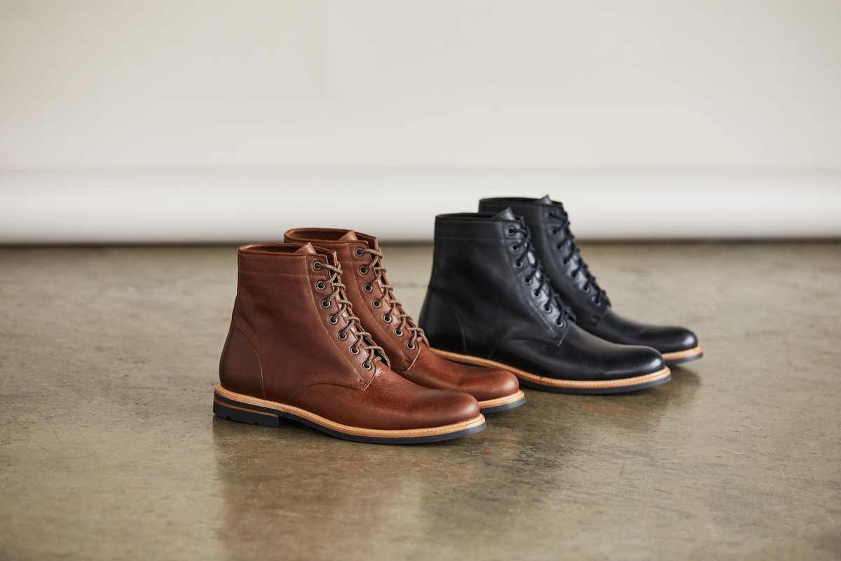 Nisolo 'Andres' All-Weather Boots - the company’s first water-resistant style that features natural oil-based and vegetable-tanned leather.