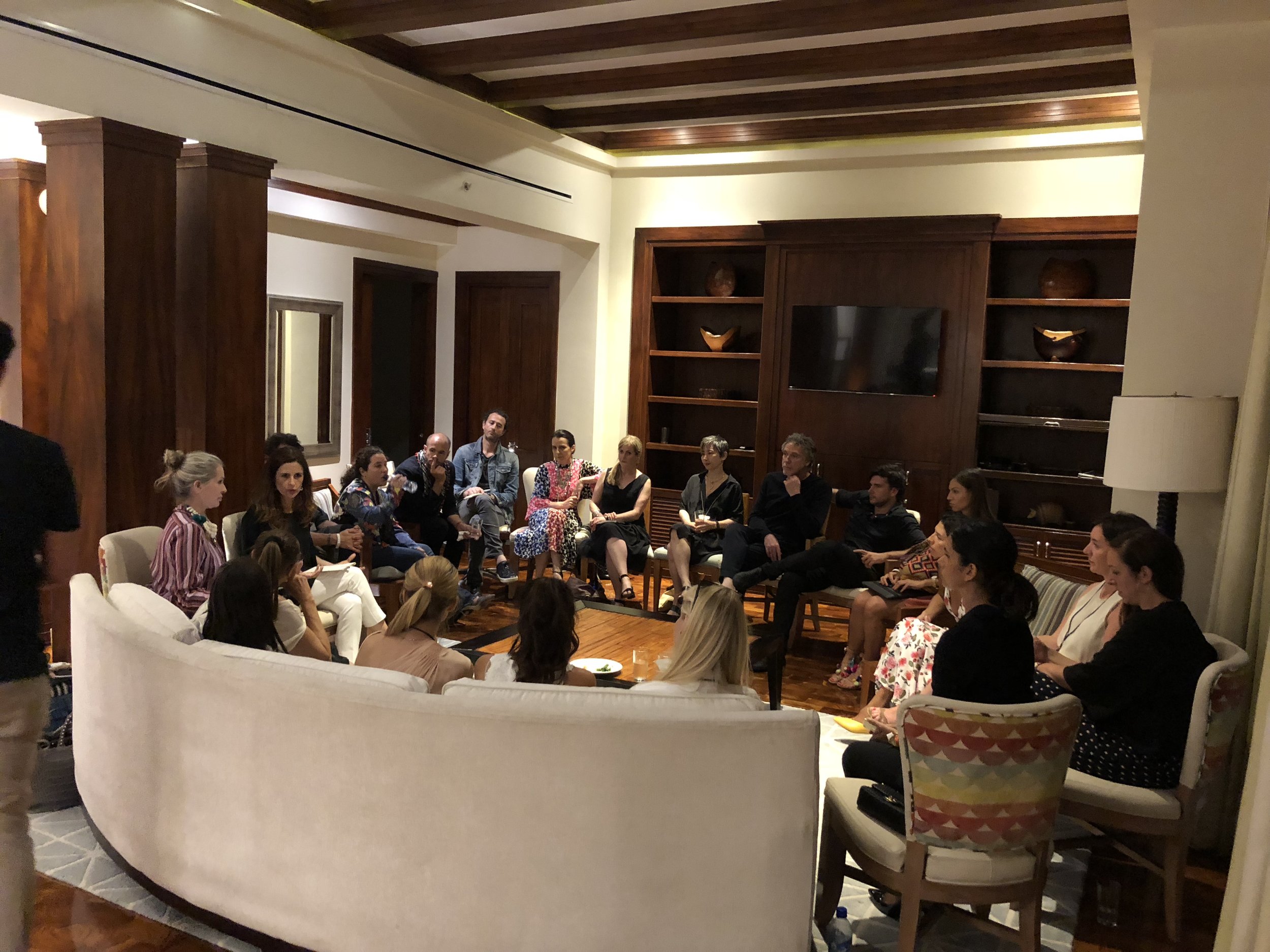 The roundtable gathered to discuss what's next and how we can work together to implement change. 