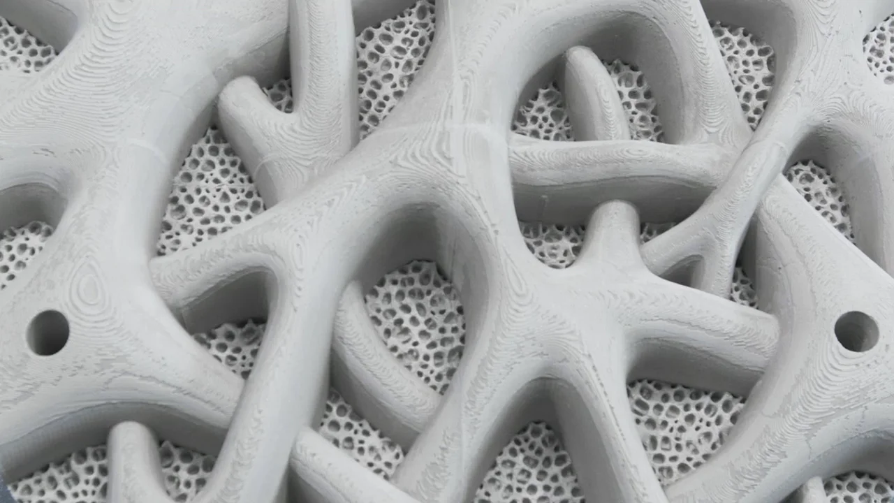 The Living Seawall will be constructed from tiles crafted from concrete and recycled plastic fibers.