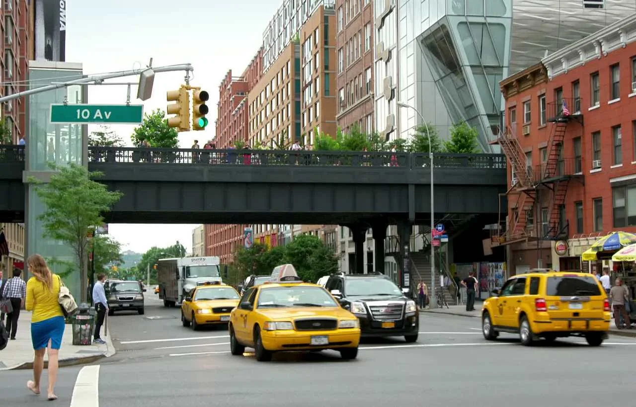 The award-winning High Line in Chelsea.