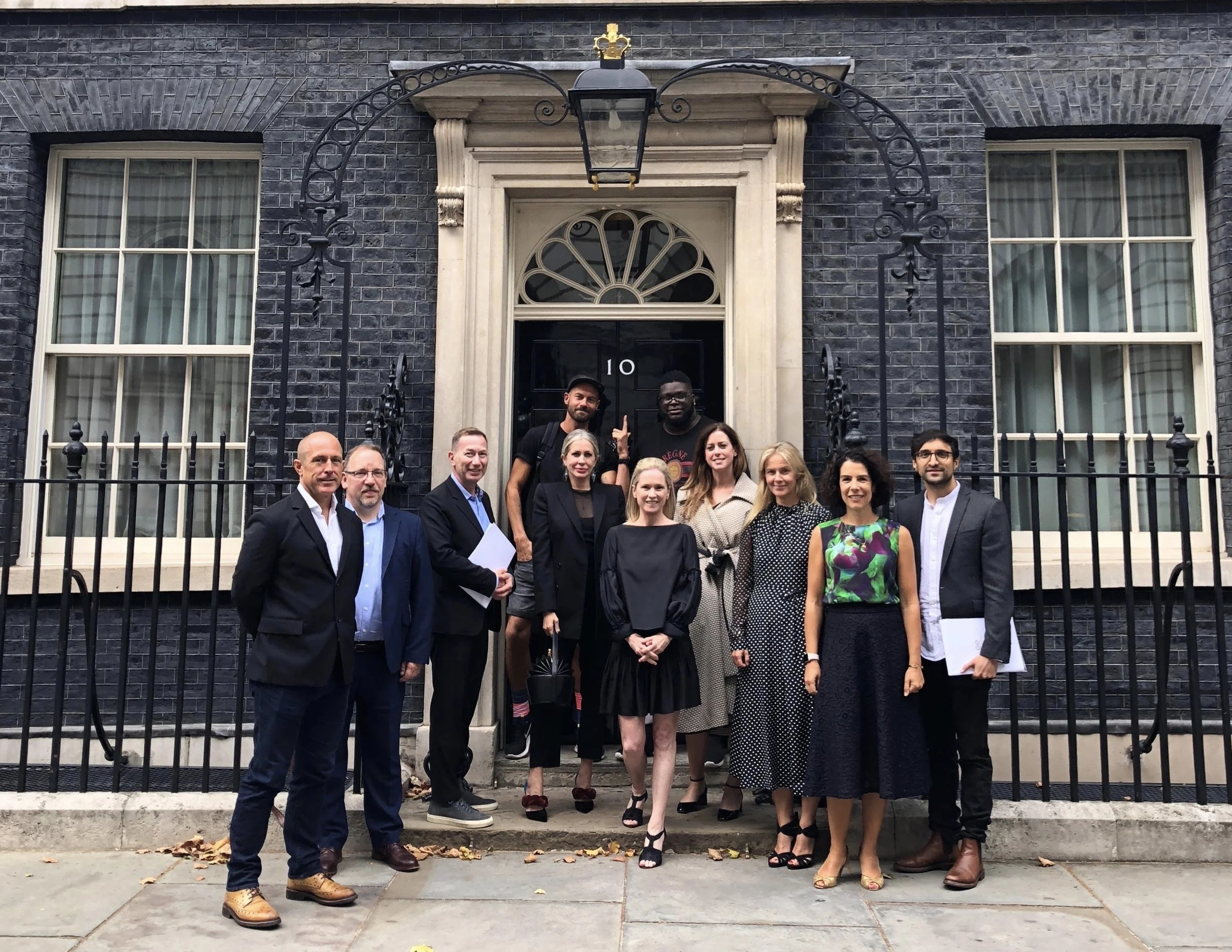 Carmen Supports Downing Street's Creative Initiative