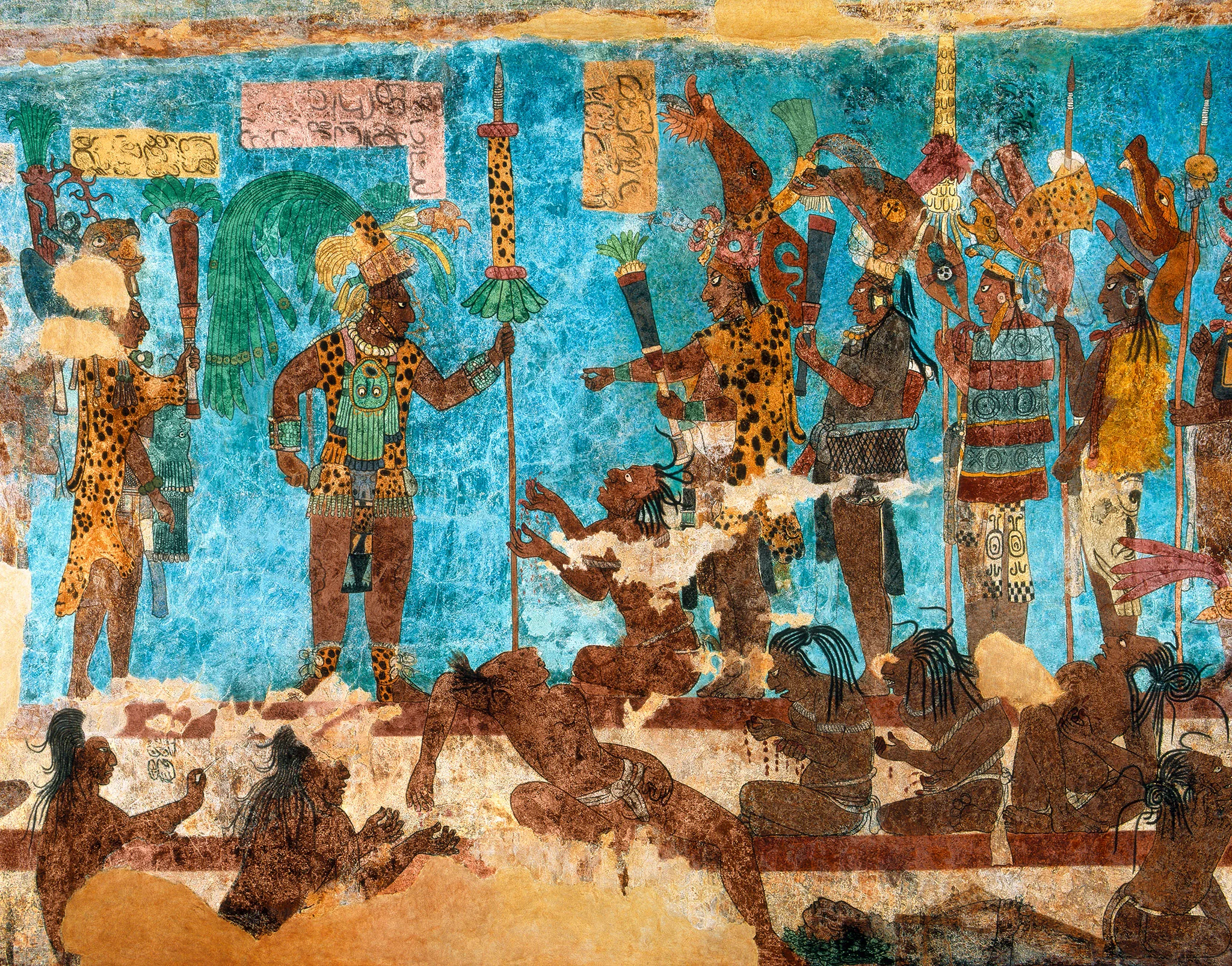 Previously thought to live a largely peaceful existence, the Maya were engaged in longterm warfare / Photo: Enrico Fererelli / Art Enhancement: Doug Stern, Nat Geo Image Collection.
