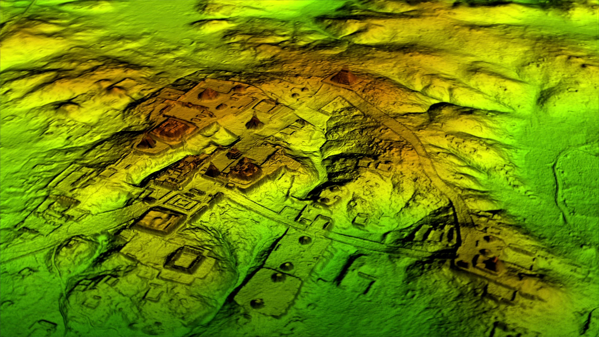 LiDAR technology has revealed that the Maya city of Tikal was four-times larger than originally thought / Photo: Wild Blue Media/National Geographic.