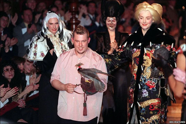 An early Alexander McQueen collection.